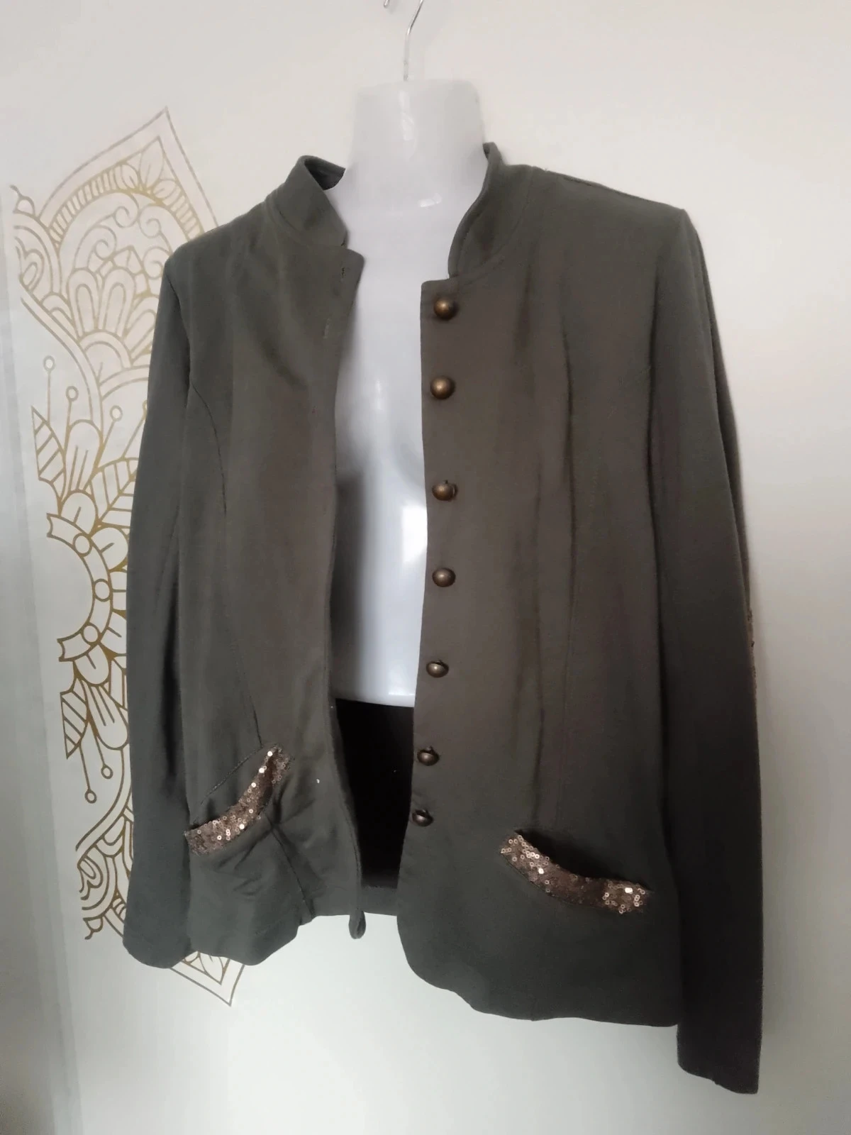 Veste kaki taille 42